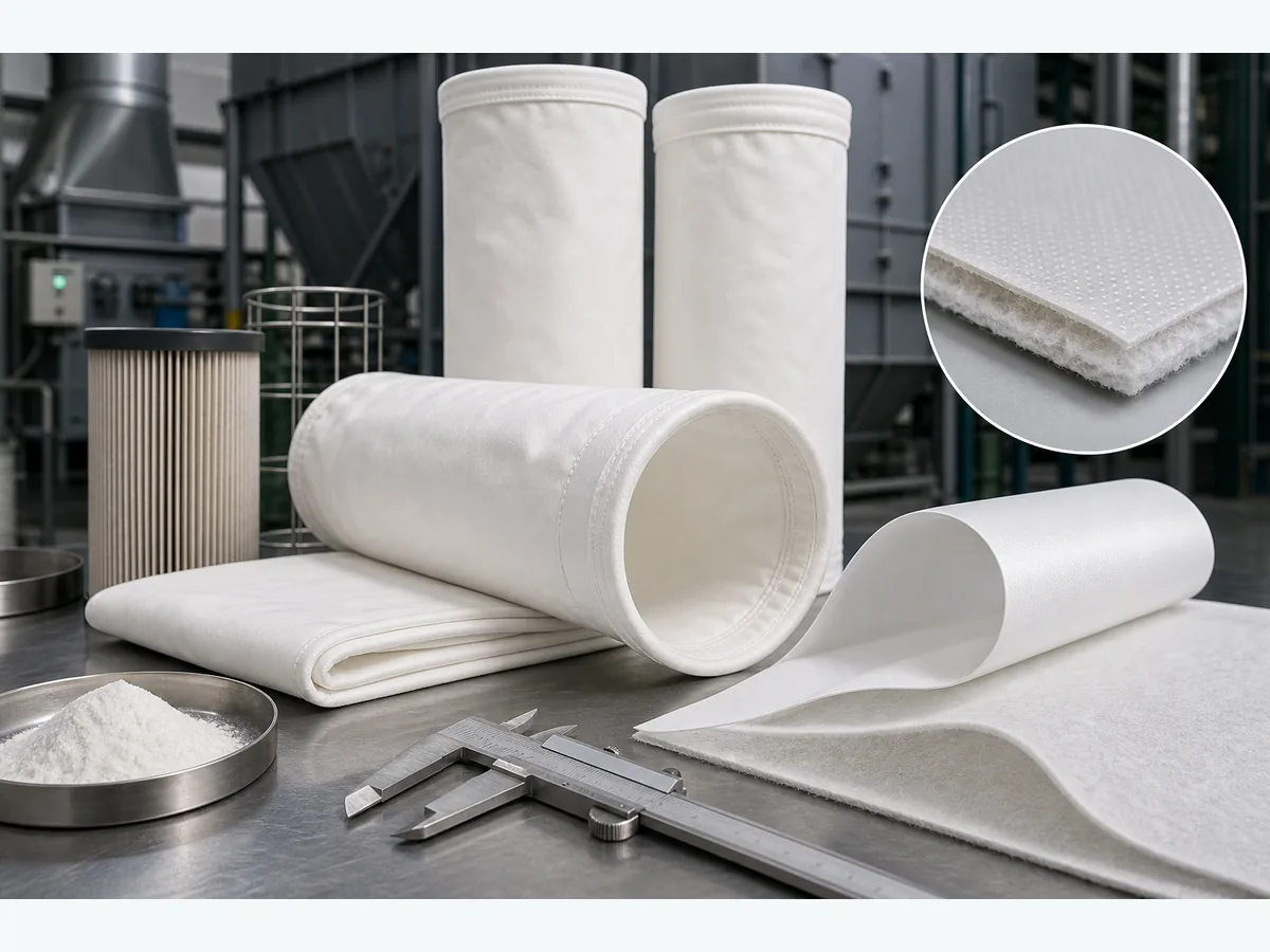 PTFE membrane aramid filter bag for fine high temperature dust