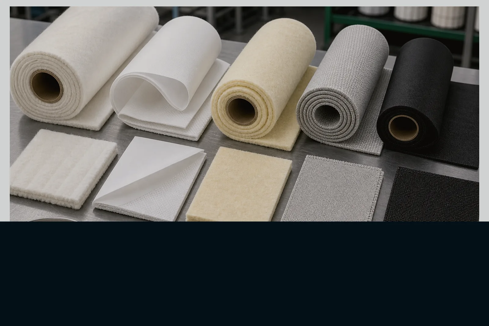 High temperature fiberglass filter media roll