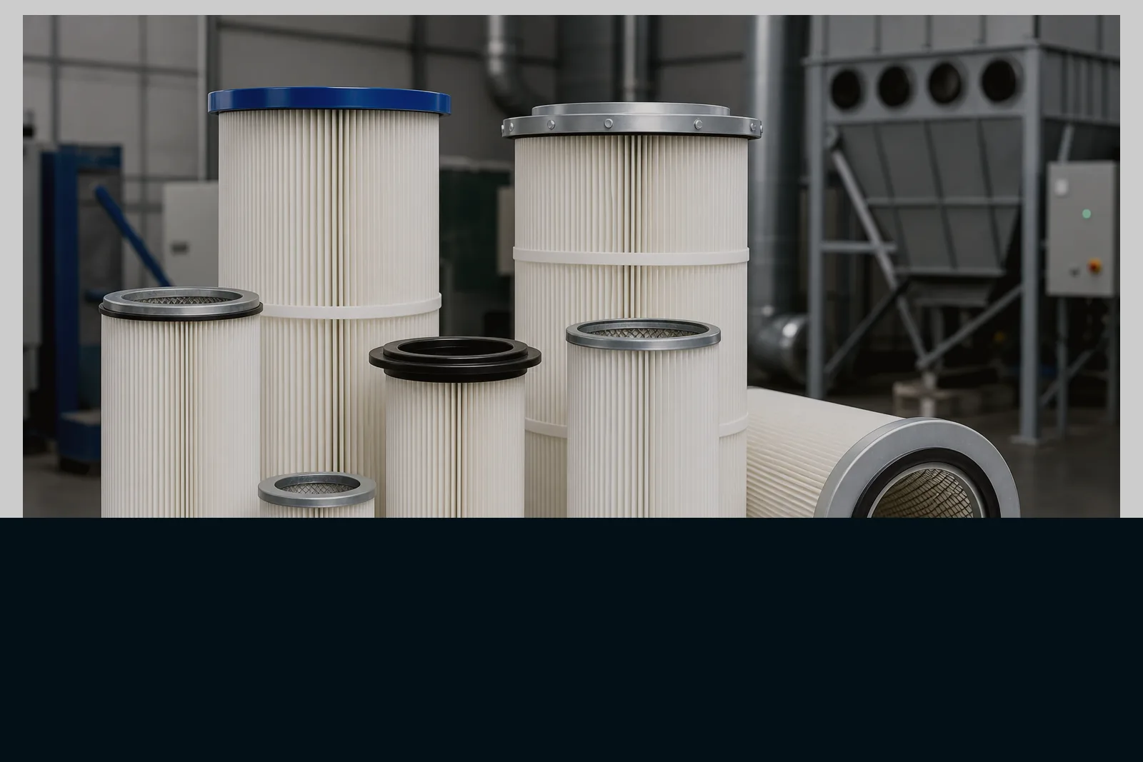 Woodworking dust collector filters for fine wood dust and sawdust collection