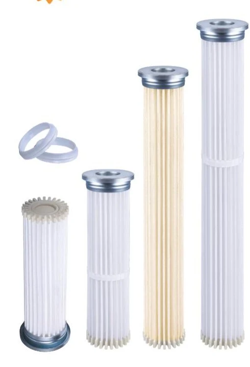 Pleated cartridge construction in the Guanlin catalogue